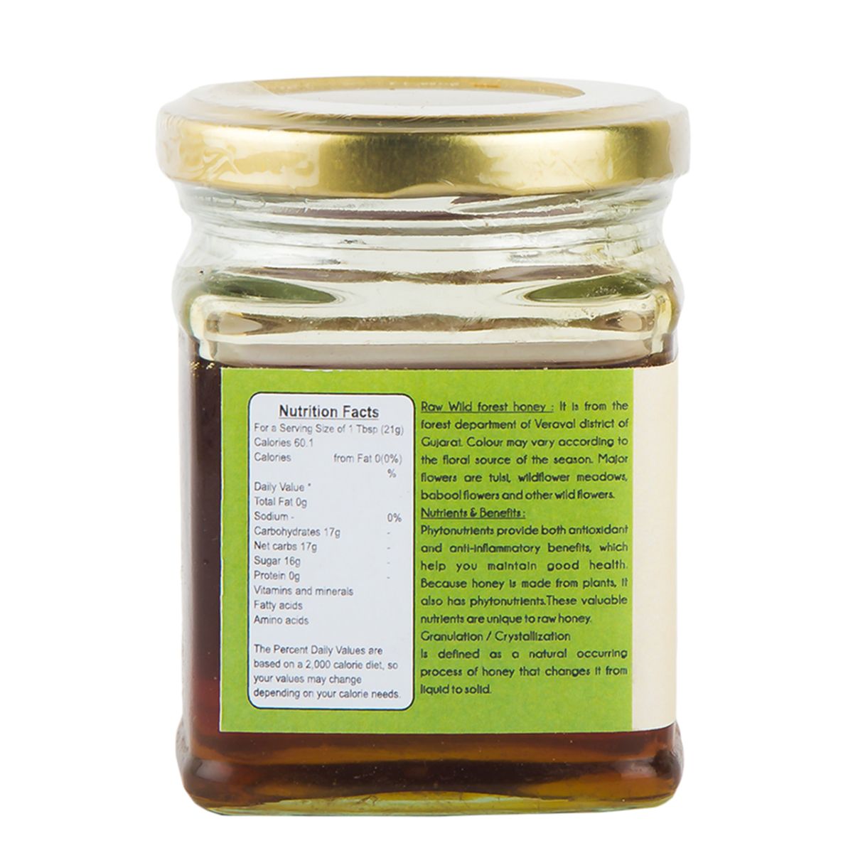 Organic Wild Forest Honey | 500 G | Praakritik